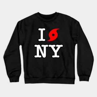 I Hurricane Ny Hurricane Sandy Crewneck Sweatshirt